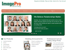 Tablet Screenshot of imageproprint.com